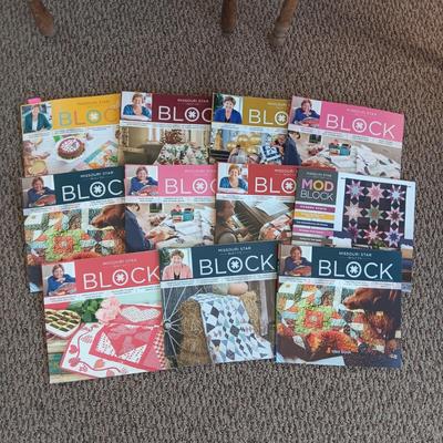 "BLOCK" QUILTING BOOKS