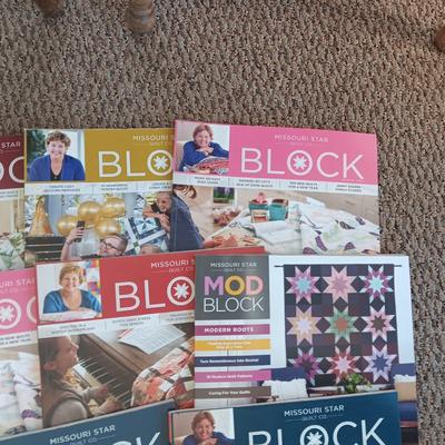 "BLOCK" QUILTING BOOKS