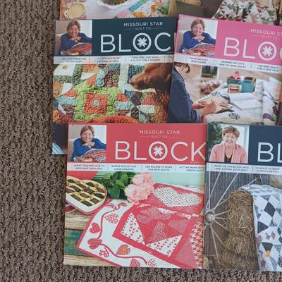 "BLOCK" QUILTING BOOKS