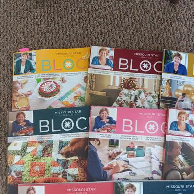 "BLOCK" QUILTING BOOKS