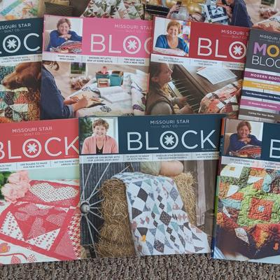 "BLOCK" QUILTING BOOKS