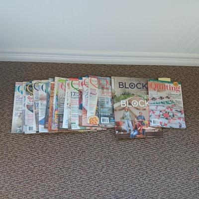 QUILTING MAGAZINES