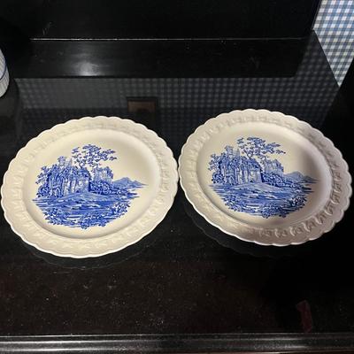 Blue & White Dish Ware by Spode & More (2K-MG)
