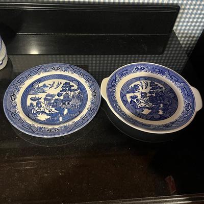 Blue & White Dish Ware by Spode & More (2K-MG)
