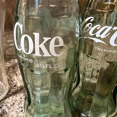 Vintage Coca-Cola Pepsi Glass Lot Coke