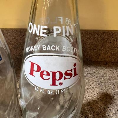Vintage Coca-Cola Pepsi Glass Lot Coke