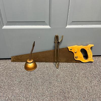 Handsaw, Oil Can & Calipers (1BL-MG)