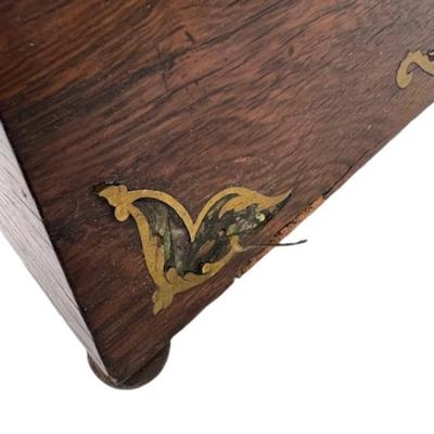 Antique English Tea Caddy