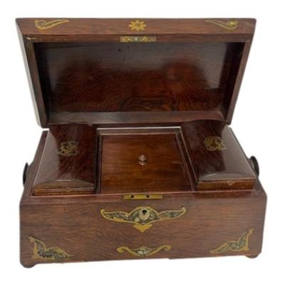 Antique English Tea Caddy