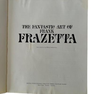 Frank Frazetta Art Book Set