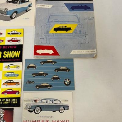 Vintage Automobile Ephemera Assortment
