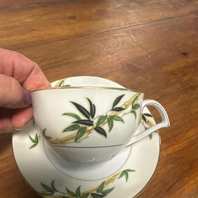 Kent China Bali Hai tea cup and saucer