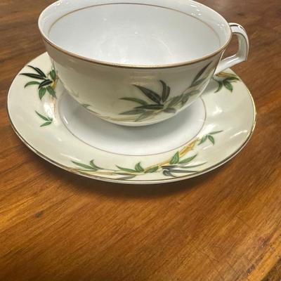Kent China Bali Hai tea cup and saucer