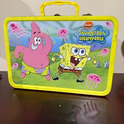 Sponge Bob square pants metal lunch box