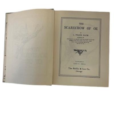 Early 1915 Edition of "The Scarecrow of Oz" Book
