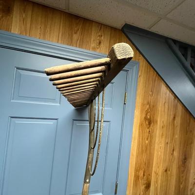 Primitive Wooden Rake (1BL-MG)
