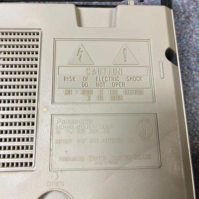 General Electric, Magnavox & Panasonic Portable AM/FM Radio and Cassette Players (1BL-MG)