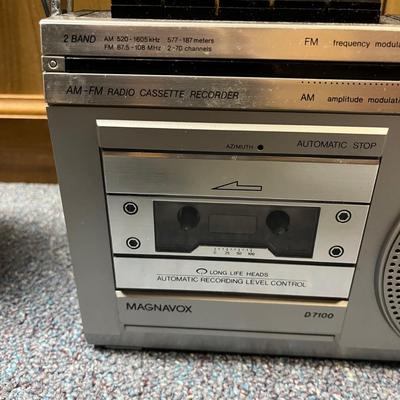 General Electric, Magnavox & Panasonic Portable AM/FM Radio and Cassette Players (1BL-MG)