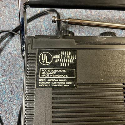 General Electric, Magnavox & Panasonic Portable AM/FM Radio and Cassette Players (1BL-MG)