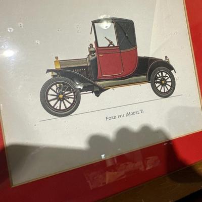 Ford 1911 framed print