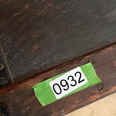 Antique Wood Steamer Trunk