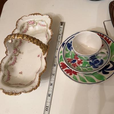 Big Antique & Vintage Collectibles Lot - Lenox, Delft, Porcelain, Glass