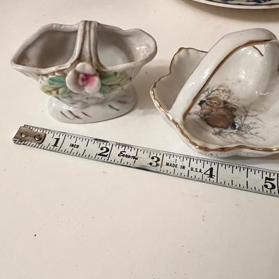 Big Antique & Vintage Collectibles Lot - Lenox, Delft, Porcelain, Glass