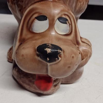 Vintage McCoy USA 0272 Thinking Dog Cookie Jar