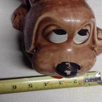 Vintage McCoy USA 0272 Thinking Dog Cookie Jar