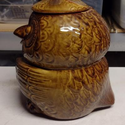 Vintage McCoy USA Owl Cookie Jar