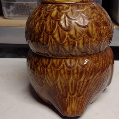 Vintage McCoy USA Owl Cookie Jar