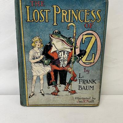 First Edition 1917 "The Lost Princess of Oz" Book