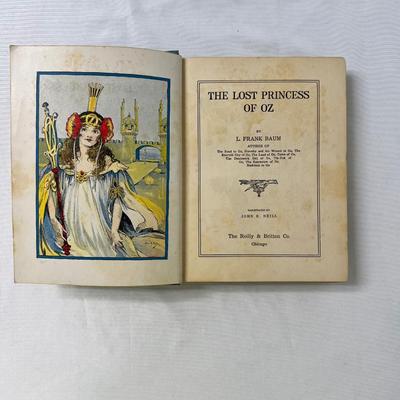 First Edition 1917 "The Lost Princess of Oz" Book