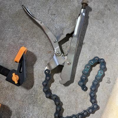 Lot of clamps