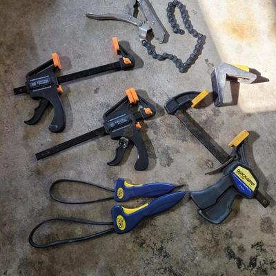 Lot of clamps