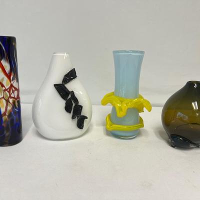 Art Glass Vase Assortment