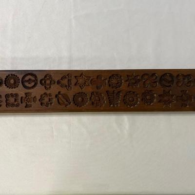 Wood Cookie Mold Wall Decor