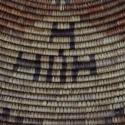 Antique Native American Woven Basket (Potentially Navajo or Pima) Large 29 Inch Wide