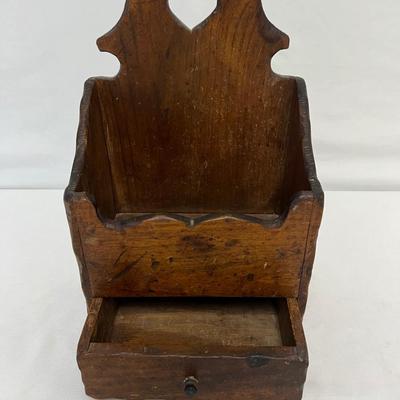 Vintage Primitive Spice Box