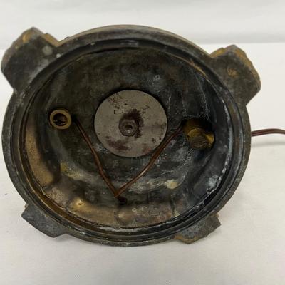 Antique Brass Figural Lamp