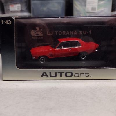 Auto Art 1:43 Holden LJ Torana XU-1 Model in Flamenco Red