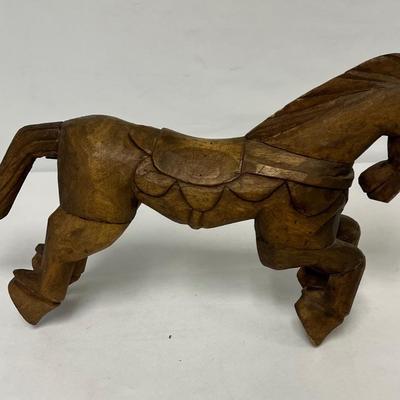 Carved Folk Art Horse