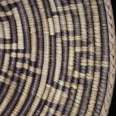 Antique Native American Woven Basket (Potentially Pima) 21 Inches Wide