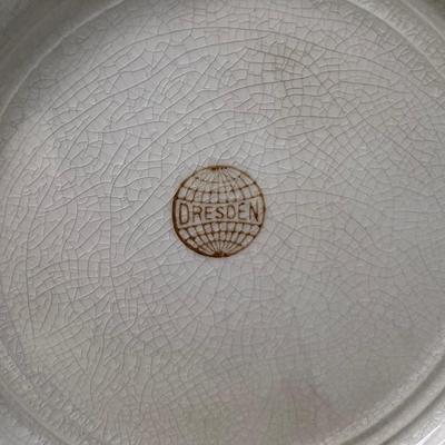 Dresden U.S. Battleship Maine Commemorative Plate