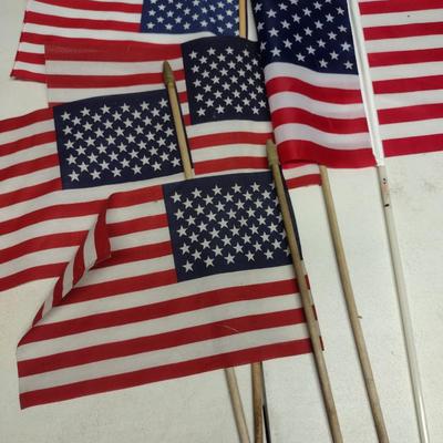 Collection of American Flags