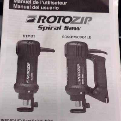 Rotozip SCS01 LE Spiral Saw