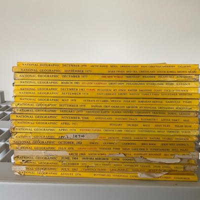 National Geographic Magazines from the 60's and 70's
