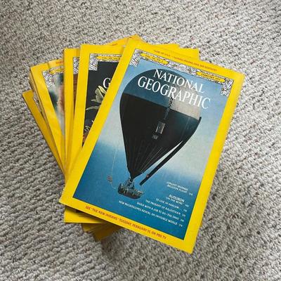 National Geographic Magazines from the 60's, 70's and 80's