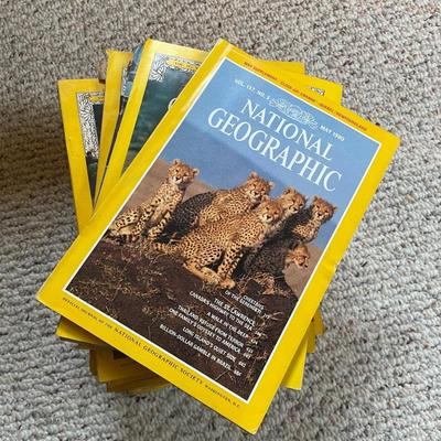 National Geographic Magazines from the 60's, 70's and 80's