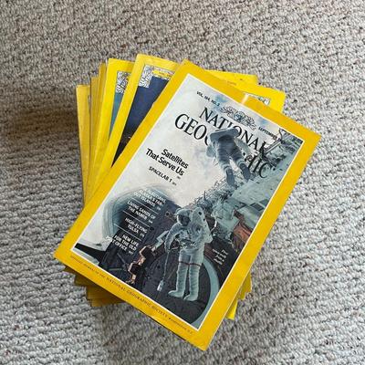 National Geographic Magazines from the 60's, 70's and 80's.